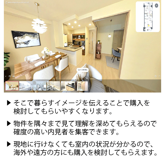 バーチャル内見